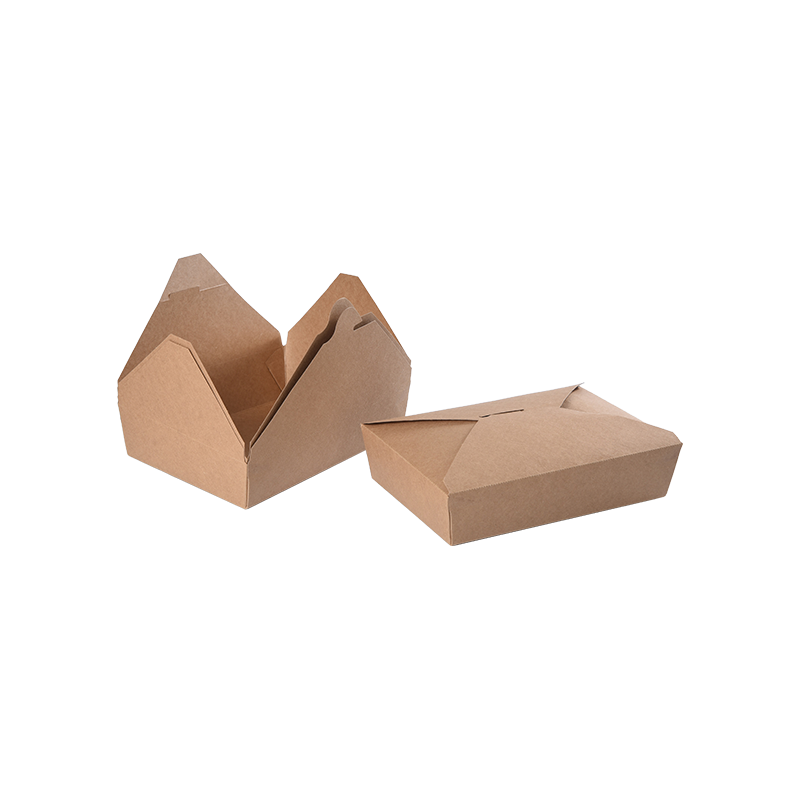 Kraftpapier Afhaaldoos Voedselcontainer
