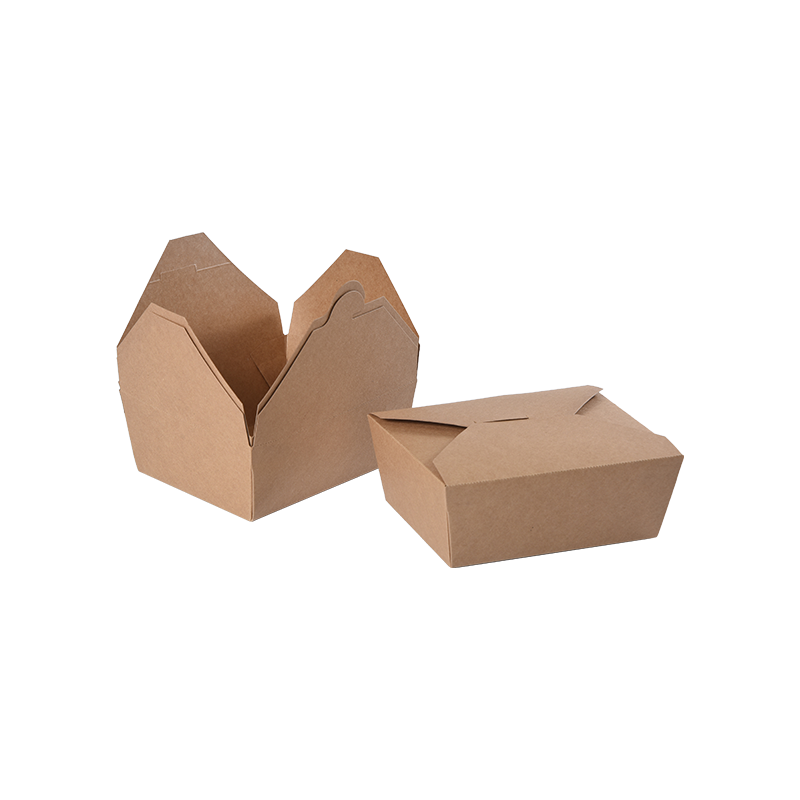 Kraftpapier Afhaaldoos Voedselcontainer