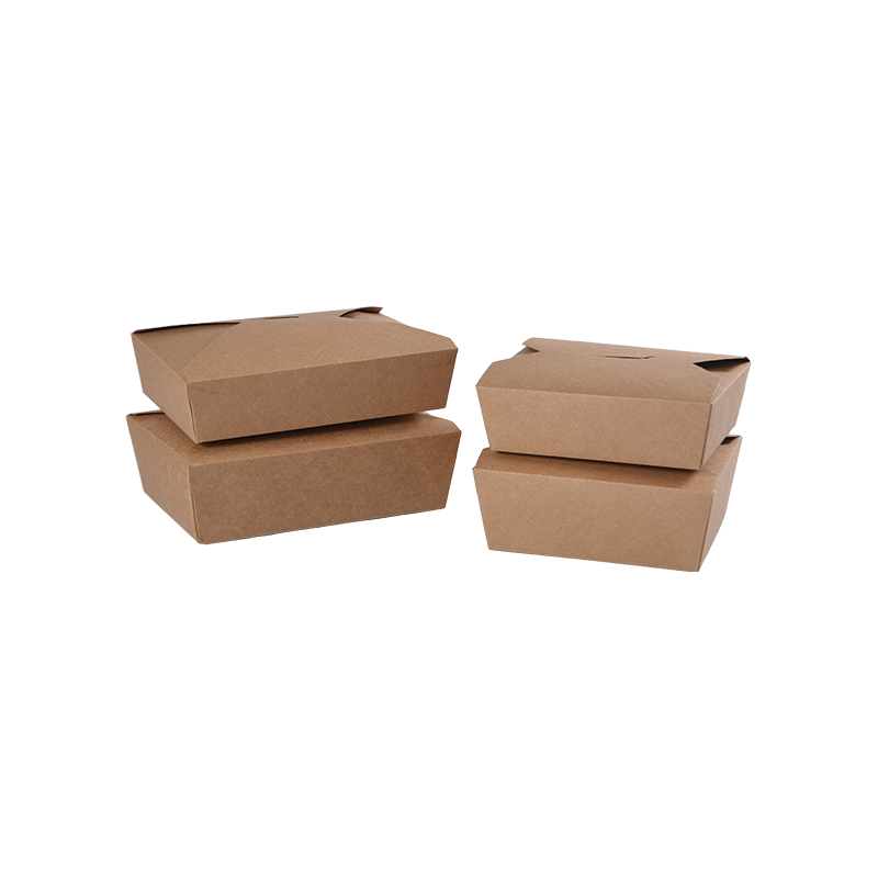 Kraftpapier Afhaaldoos Voedselcontainer
