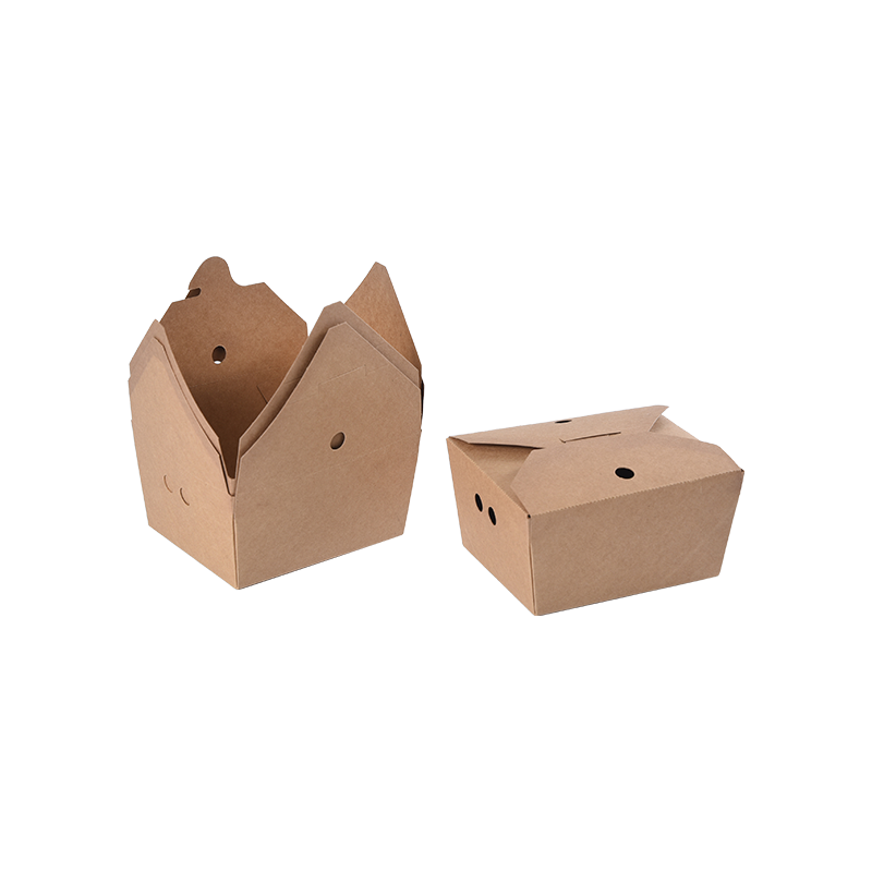 Kraftpapier Afhaaldoos Voedselcontainer