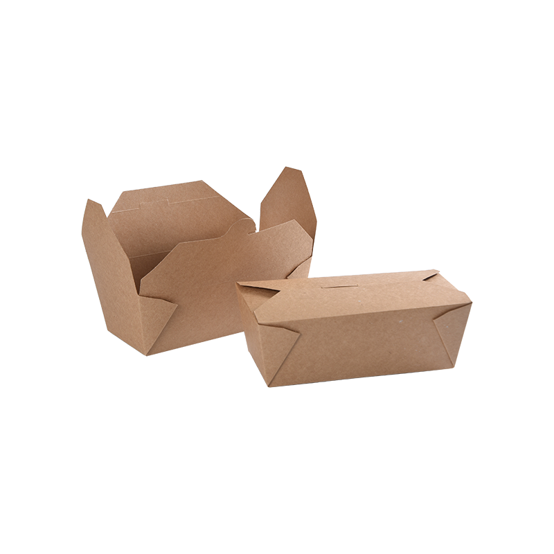 Kraftpapier Afhaaldoos Voedselcontainer
