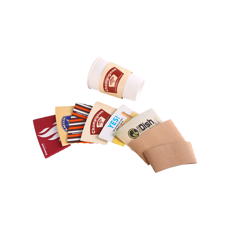 Recyclebare papieren bekerhouderhoezen